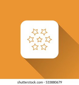 stars icon. vector illustration