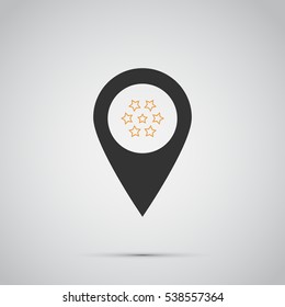 stars icon. vector illustration