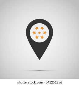 stars icon. vector illustration