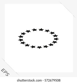 stars icon, vector illustration