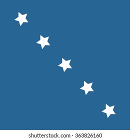 stars. icon, vector illustration. Flat design style