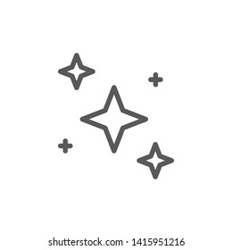 Stars icon - Vector. Spage concept vector illustration.