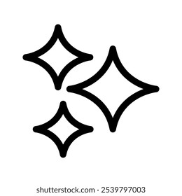 Stars Icon Vector Symbol Design Illustration