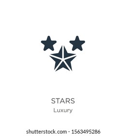 Stars icon vector. Trendy flat stars icon from luxury collection isolated on white background. Vector illustration can be used for web and mobile graphic design, logo, eps10