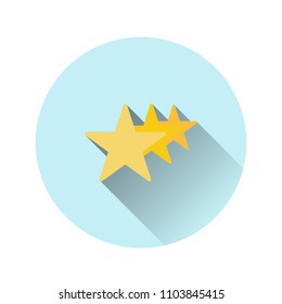 Stars icon. Web. Interface.