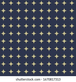 Sterne Symbole Muster. Sterne nahtloser Hintergrund. Nahtlose Vektorillustration