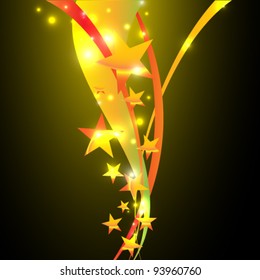 Stars with lights