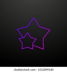 Stars line nolan icon. Elements of stars set. Simple icon for websites, web design, mobile app, info graphics