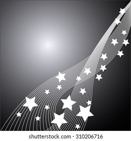 stars line Vector Design.