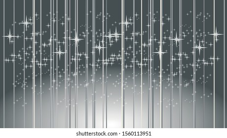 Stars and lines, multimedia background