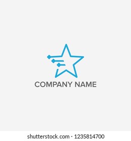 Stars logo design