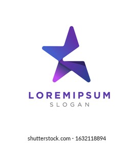 Stars Logo Design Template Premium Vector