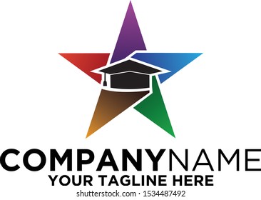 Stars Logo for Education and Creativity