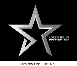 Stars logo. modern design. vector illustration. EPS 8