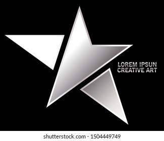 Stars logo. modern design. vector illustration. EPS 8
