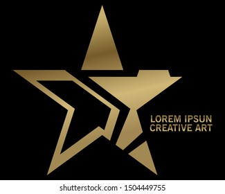 Stars logo. modern design. vector illustration. EPS 8
