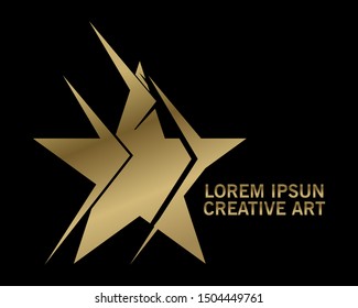 Stars logo. modern design. vector illustration. EPS 8