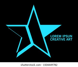 Stars logo. modern design. vector illustration. EPS 8