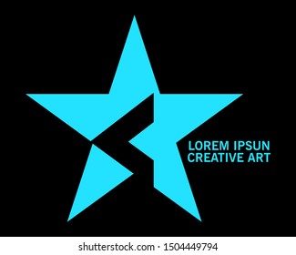 Stars logo. modern design. vector illustration. EPS 8