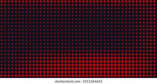 Stars Modern Halftone Geometry Pattern Vector Smooth Camber Border Blue Abstract Background. Checkered Faded Particles Curve Line Subtle Texture.