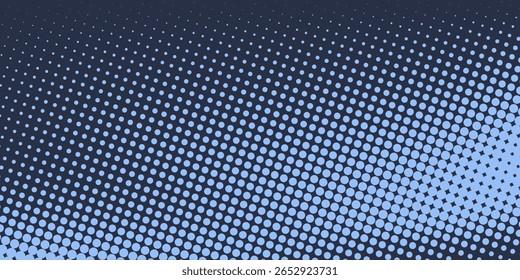 Estrelas moderno meio-tom geometria padrão vetor suave cambarismo borda azul fundo abstrato. Textura Sutil Da Linha De Curva De Partículas Desbotadas Verificada. Papel de parede largo minimalista gráfico de contraste de meio tom
