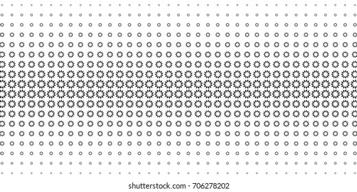 stars monochrome pattern abstract vector background