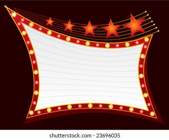 Stars at neon