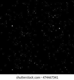 stars in night sky illustration