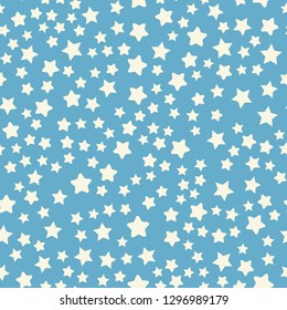 Stars and night sky Seamless vector EPS 10 pattern