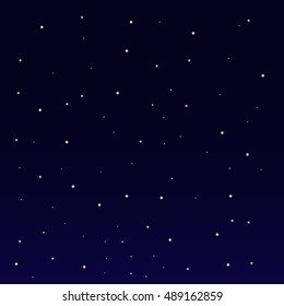 Stars Night Sky Vector Stock Vector (Royalty Free) 489162859 | Shutterstock