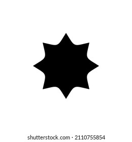 Stars, Night Solid Icon Design Concept For Web And UI, Simple Icon For Your Project.