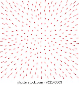 
stars on a black background. vector. illustration