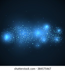stars on sky Background. Eps 10
