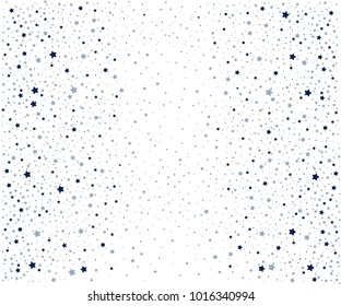 Stars on white background. Vector Illustration eps8