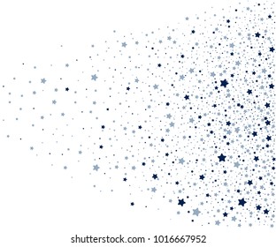 Stars on white background. Vector Illustration eps8