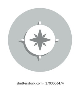 stars, orientation, badge icon. Simple glyph, flat vector of Business icons for ui and ux, website or mobile application