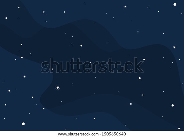 Stock vektor „Stars Outer Space Template Background Vector“ (bez ...