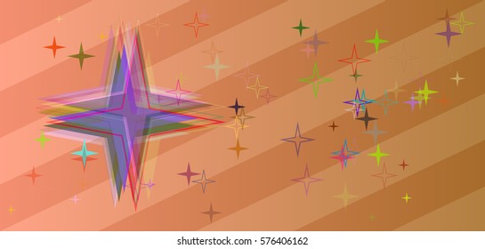 stars pattern art