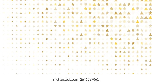 Stars pattern background. Abstract celebration award objects wallpaper. Grid lines texture. Cells repeating pattern. White background. Vector eps 10
