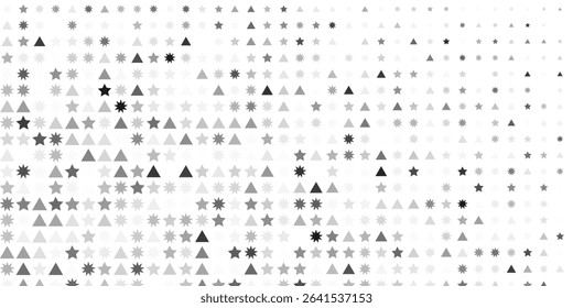 Stars pattern background. Abstract celebration award objects wallpaper. Grid lines texture. Cells repeating pattern. White background. Vector eps 10