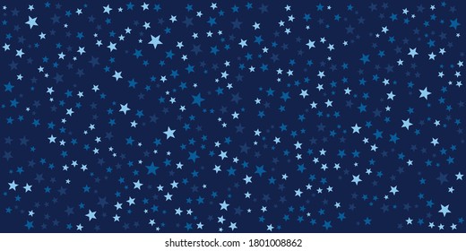 Stars pattern background icon vector illustration design. Seamless confetti stars background. Vector illustration for wallpaper, banner, presentation design, landing page