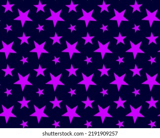 Stars pattern Geometric Vector drawing with Blue and Pink.
Seamless pattern. Vector Illustration Background Color abstract vector texture with scattered stars Geometric shapes are different sizes Star