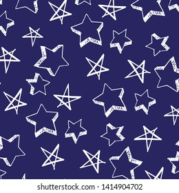stars pattern. Perfect for kids design, fabric, wrapping, wallpaper, textile, apparel