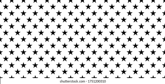 Stars pattern seamless background. Vector illustration design. Abstract seamless stars vector pattern. EPS 10