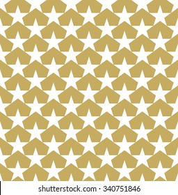 Stars pattern. Seamless geometric pattern.