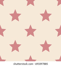 Stars pattern. Seamless vector illustration. Retro, vintage background 