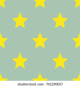 Stars pattern. Seamless vector illustration. Retro, vintage background Vector illustration