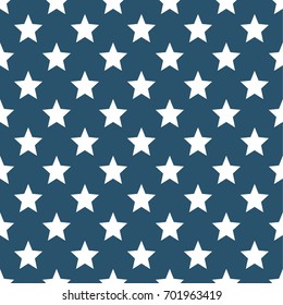 Stars pattern. Seamless vector illustration. Retro, vintage background Vector illustration Flat Scandinavian style for print on fabric, gift wrap, web backgrounds, scrap booking, patchwork