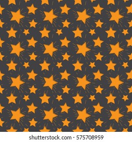 Stars pattern. Vector illustration. Vector background with stars.