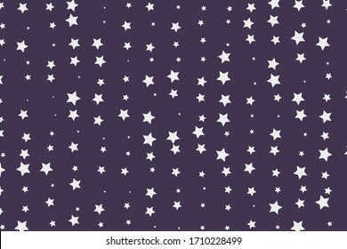 Stars pattern vector illustration random stars background